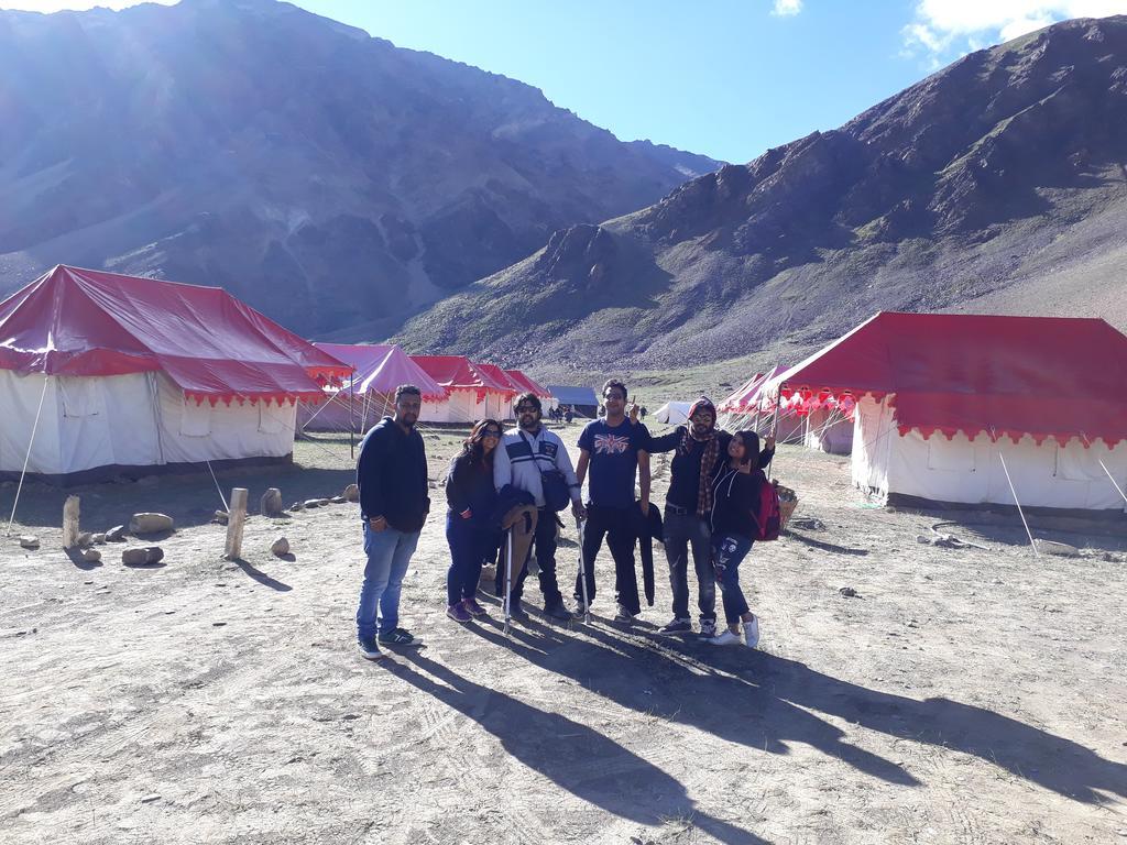 ホテル Himalayan Routes Camp Sarchu Sir Bhum Chun エクステリア 写真